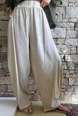 Lindin Linen Blend Dart Barrel Pant Washed Sandstone